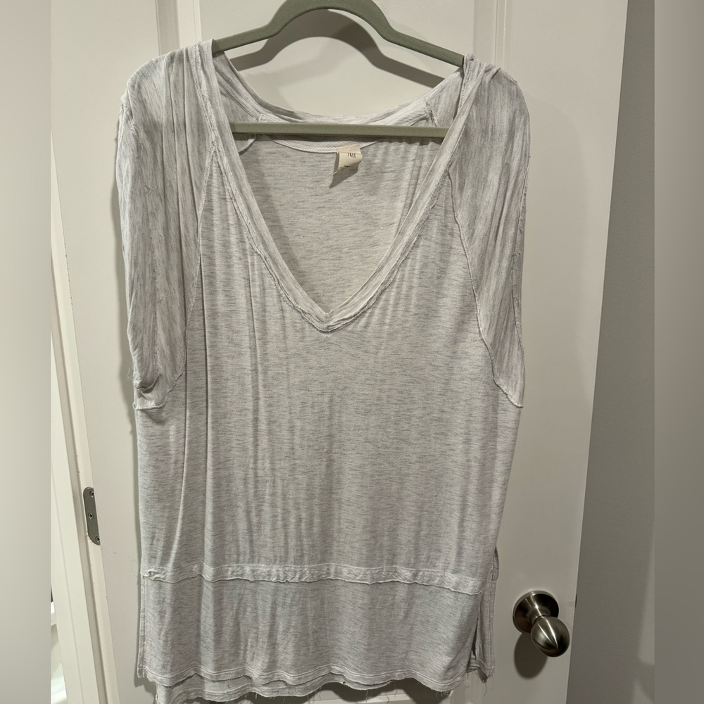 We the Free Oversized V Neck Tee